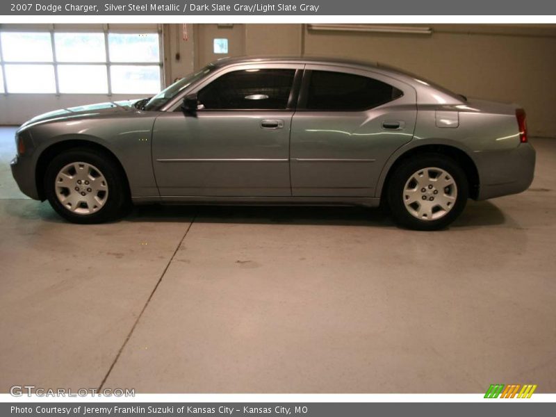 Silver Steel Metallic / Dark Slate Gray/Light Slate Gray 2007 Dodge Charger