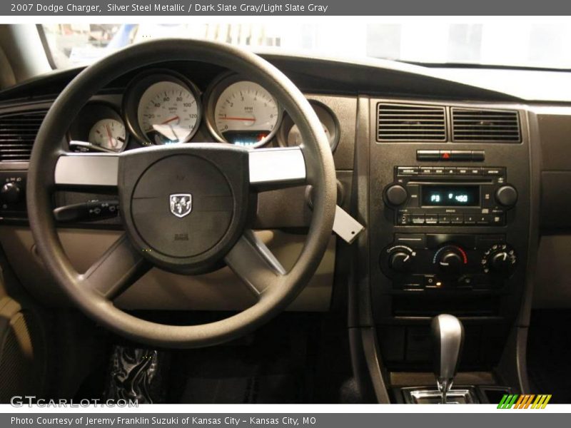 Silver Steel Metallic / Dark Slate Gray/Light Slate Gray 2007 Dodge Charger