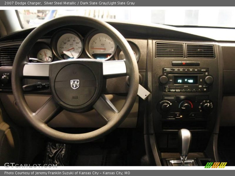 Silver Steel Metallic / Dark Slate Gray/Light Slate Gray 2007 Dodge Charger