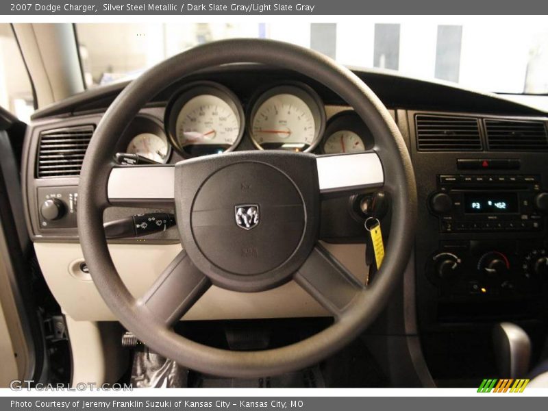 Silver Steel Metallic / Dark Slate Gray/Light Slate Gray 2007 Dodge Charger