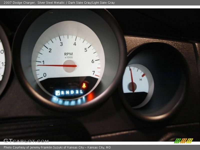 Silver Steel Metallic / Dark Slate Gray/Light Slate Gray 2007 Dodge Charger