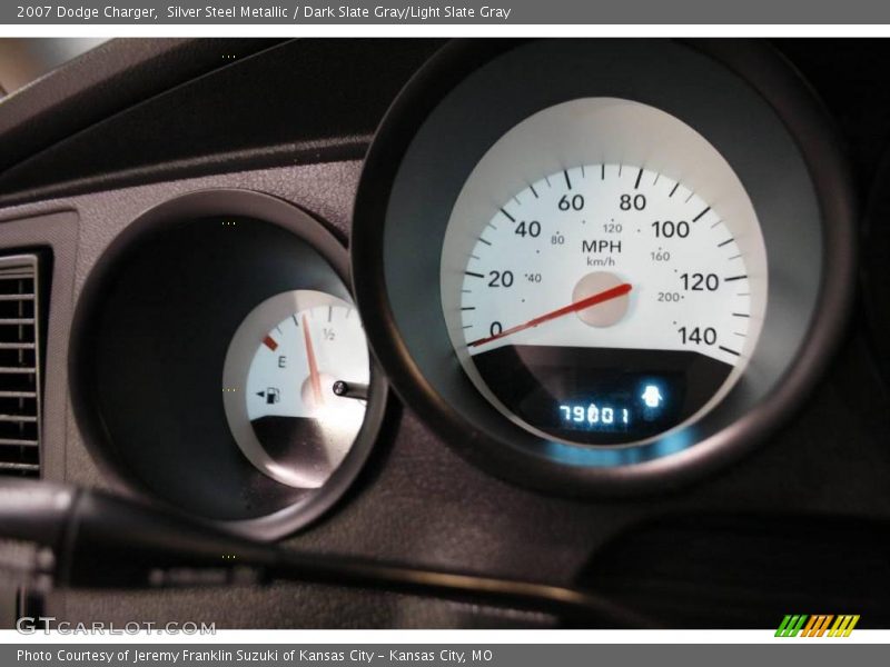 Silver Steel Metallic / Dark Slate Gray/Light Slate Gray 2007 Dodge Charger