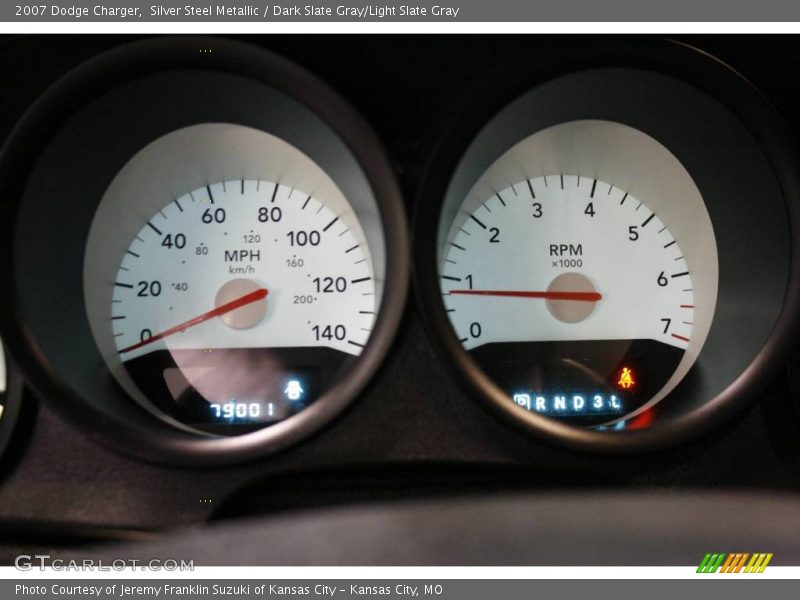 Silver Steel Metallic / Dark Slate Gray/Light Slate Gray 2007 Dodge Charger