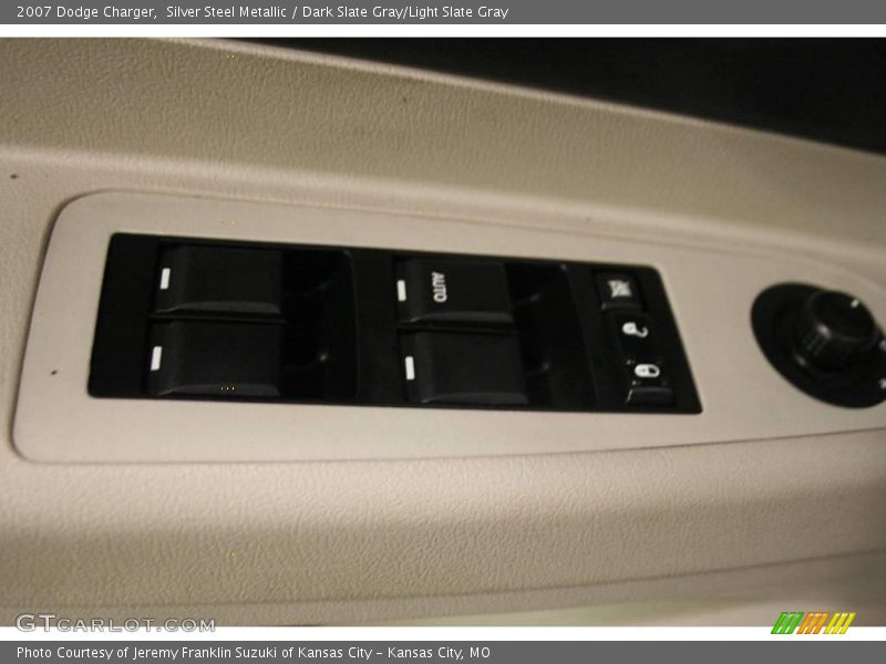 Silver Steel Metallic / Dark Slate Gray/Light Slate Gray 2007 Dodge Charger