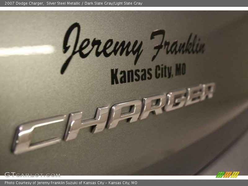Silver Steel Metallic / Dark Slate Gray/Light Slate Gray 2007 Dodge Charger