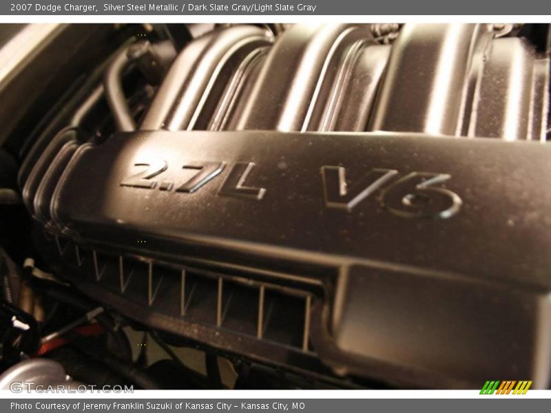 Silver Steel Metallic / Dark Slate Gray/Light Slate Gray 2007 Dodge Charger
