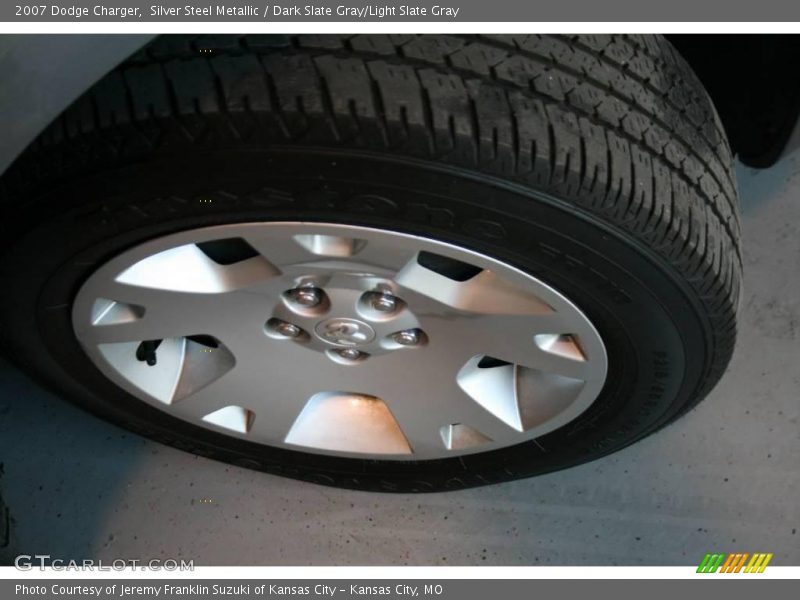 Silver Steel Metallic / Dark Slate Gray/Light Slate Gray 2007 Dodge Charger
