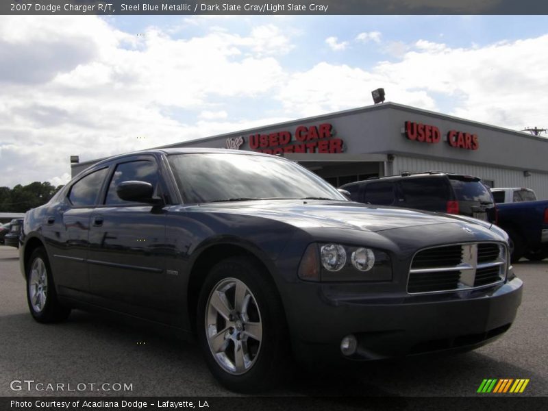 Steel Blue Metallic / Dark Slate Gray/Light Slate Gray 2007 Dodge Charger R/T