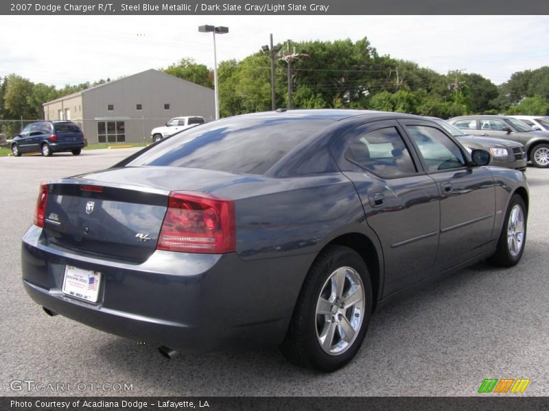 Steel Blue Metallic / Dark Slate Gray/Light Slate Gray 2007 Dodge Charger R/T