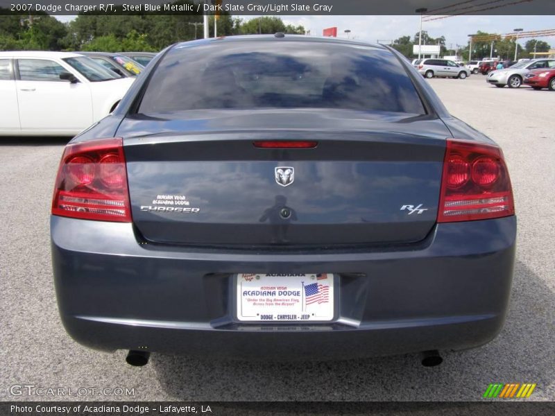 Steel Blue Metallic / Dark Slate Gray/Light Slate Gray 2007 Dodge Charger R/T