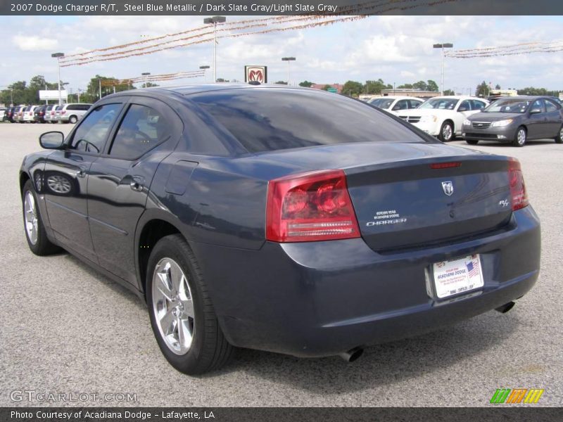 Steel Blue Metallic / Dark Slate Gray/Light Slate Gray 2007 Dodge Charger R/T