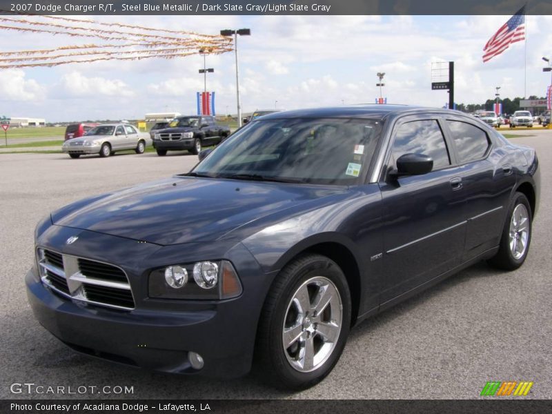Steel Blue Metallic / Dark Slate Gray/Light Slate Gray 2007 Dodge Charger R/T