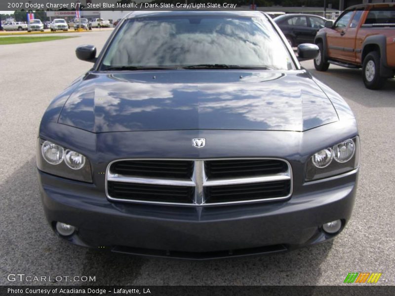 Steel Blue Metallic / Dark Slate Gray/Light Slate Gray 2007 Dodge Charger R/T