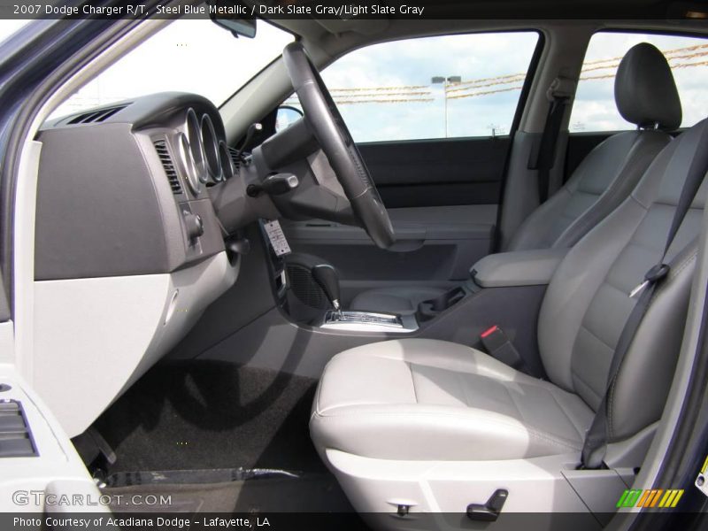 Steel Blue Metallic / Dark Slate Gray/Light Slate Gray 2007 Dodge Charger R/T