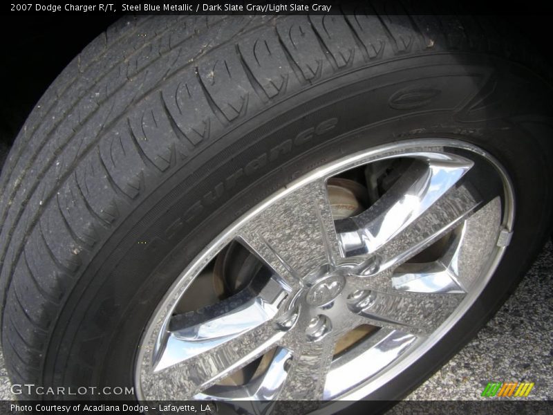 Steel Blue Metallic / Dark Slate Gray/Light Slate Gray 2007 Dodge Charger R/T