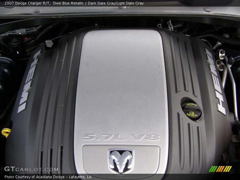 Steel Blue Metallic / Dark Slate Gray/Light Slate Gray 2007 Dodge Charger R/T