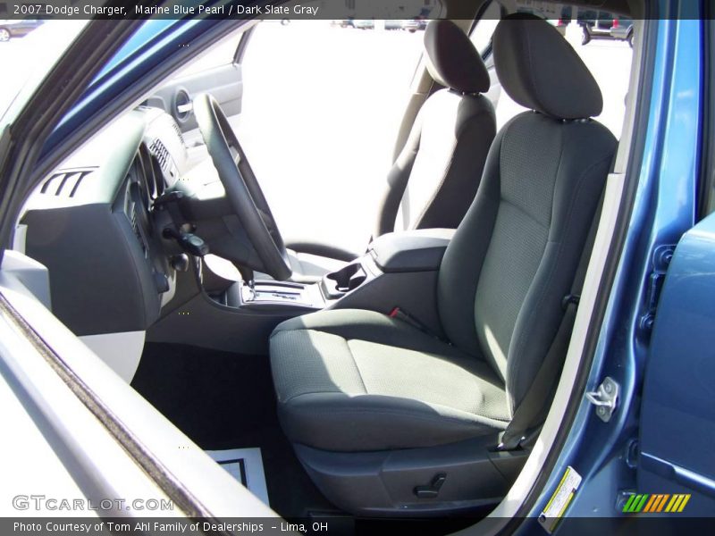 Marine Blue Pearl / Dark Slate Gray 2007 Dodge Charger