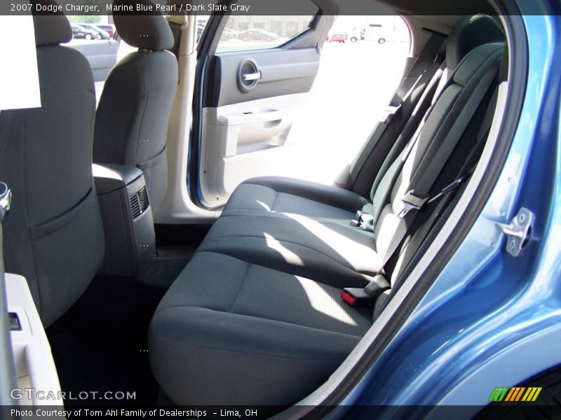 Marine Blue Pearl / Dark Slate Gray 2007 Dodge Charger
