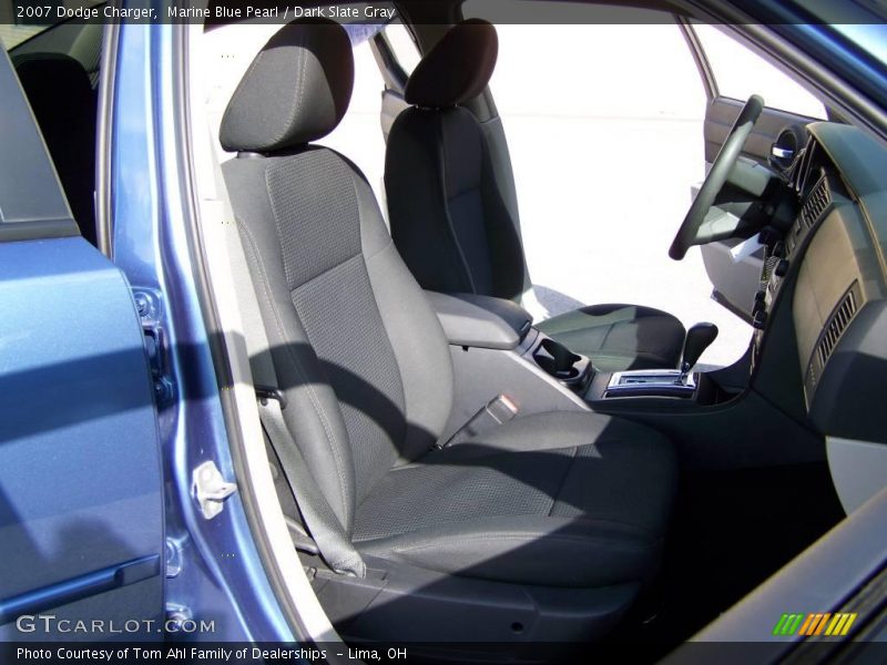 Marine Blue Pearl / Dark Slate Gray 2007 Dodge Charger