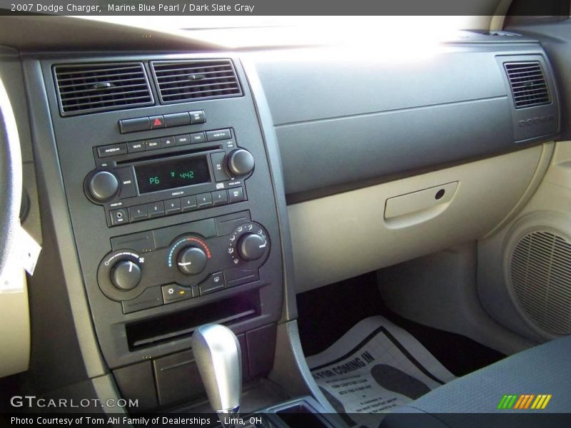 Marine Blue Pearl / Dark Slate Gray 2007 Dodge Charger