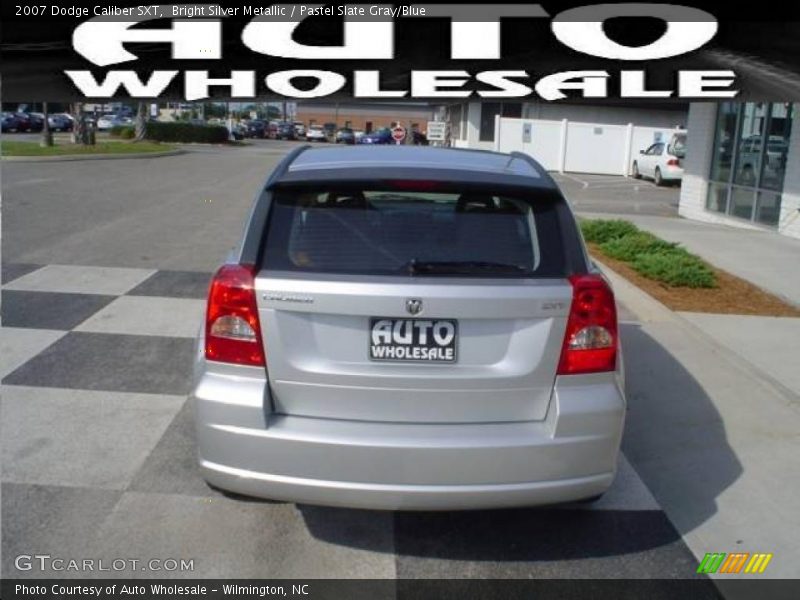 Bright Silver Metallic / Pastel Slate Gray/Blue 2007 Dodge Caliber SXT