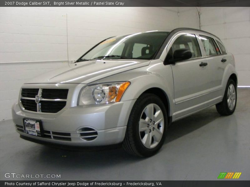 Bright Silver Metallic / Pastel Slate Gray 2007 Dodge Caliber SXT