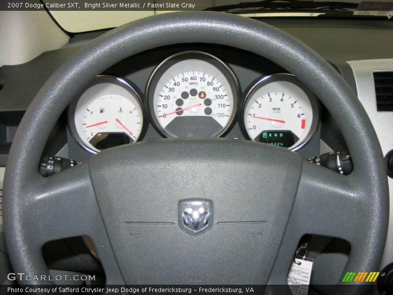 Bright Silver Metallic / Pastel Slate Gray 2007 Dodge Caliber SXT