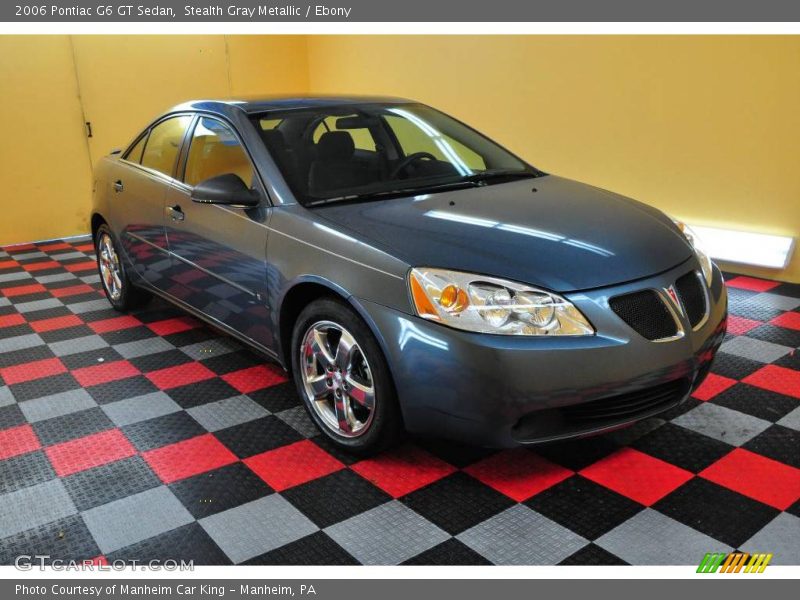Stealth Gray Metallic / Ebony 2006 Pontiac G6 GT Sedan