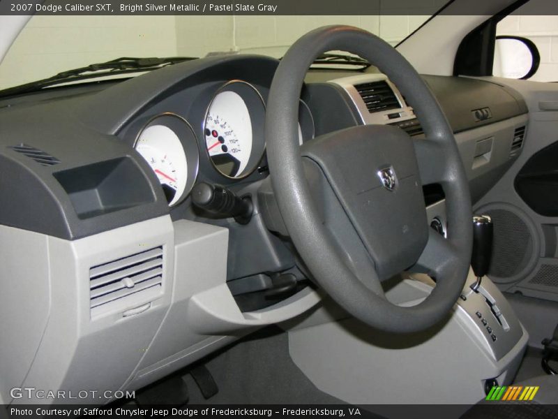 Bright Silver Metallic / Pastel Slate Gray 2007 Dodge Caliber SXT