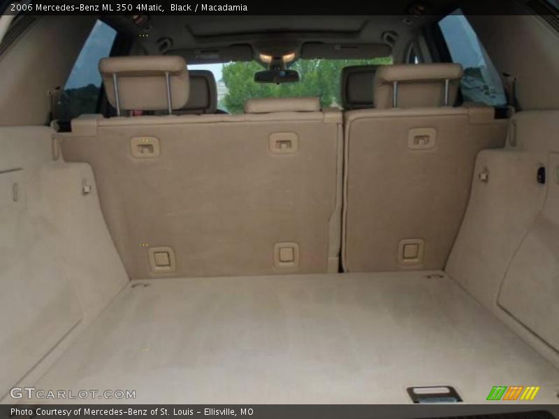 Black / Macadamia 2006 Mercedes-Benz ML 350 4Matic