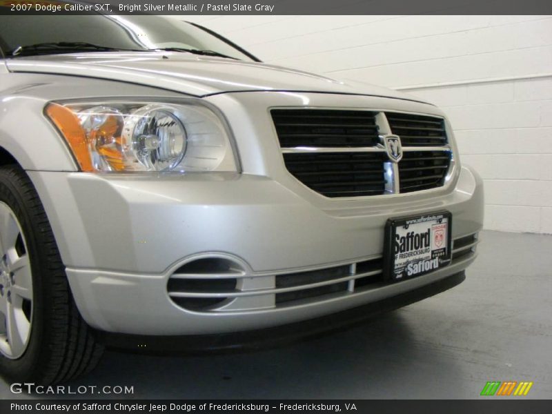 Bright Silver Metallic / Pastel Slate Gray 2007 Dodge Caliber SXT