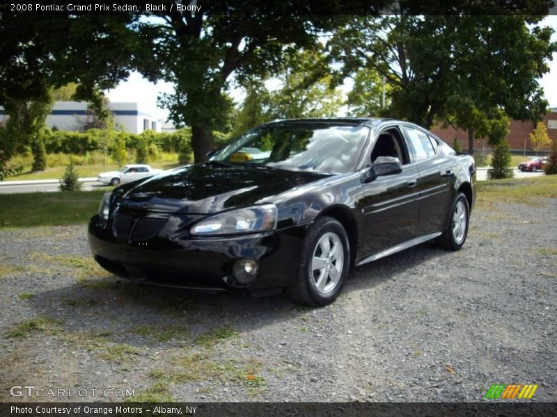 Black / Ebony 2008 Pontiac Grand Prix Sedan