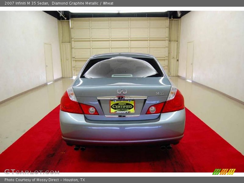 Diamond Graphite Metallic / Wheat 2007 Infiniti M 35 Sedan