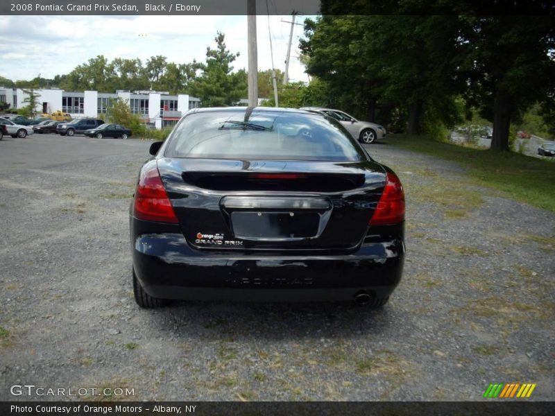 Black / Ebony 2008 Pontiac Grand Prix Sedan