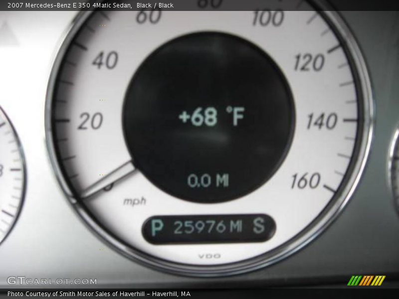 Black / Black 2007 Mercedes-Benz E 350 4Matic Sedan