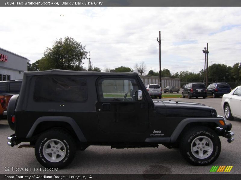 Black / Dark Slate Gray 2004 Jeep Wrangler Sport 4x4