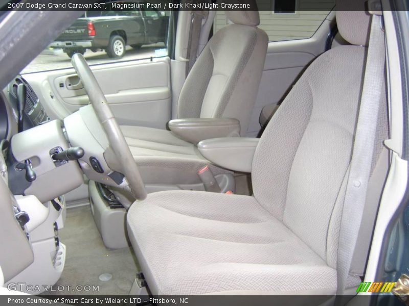 Magnesium Pearl / Dark Khaki/Light Graystone 2007 Dodge Grand Caravan SXT