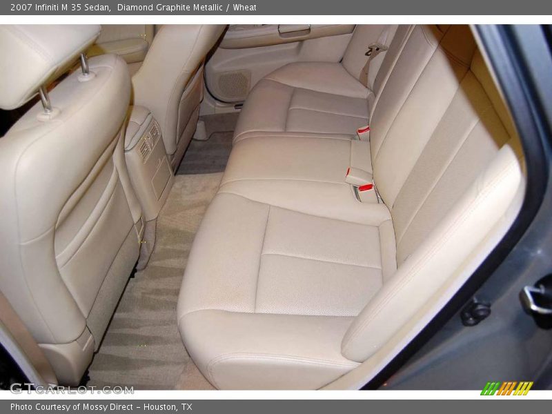 Diamond Graphite Metallic / Wheat 2007 Infiniti M 35 Sedan