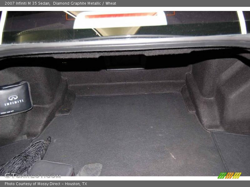 Diamond Graphite Metallic / Wheat 2007 Infiniti M 35 Sedan