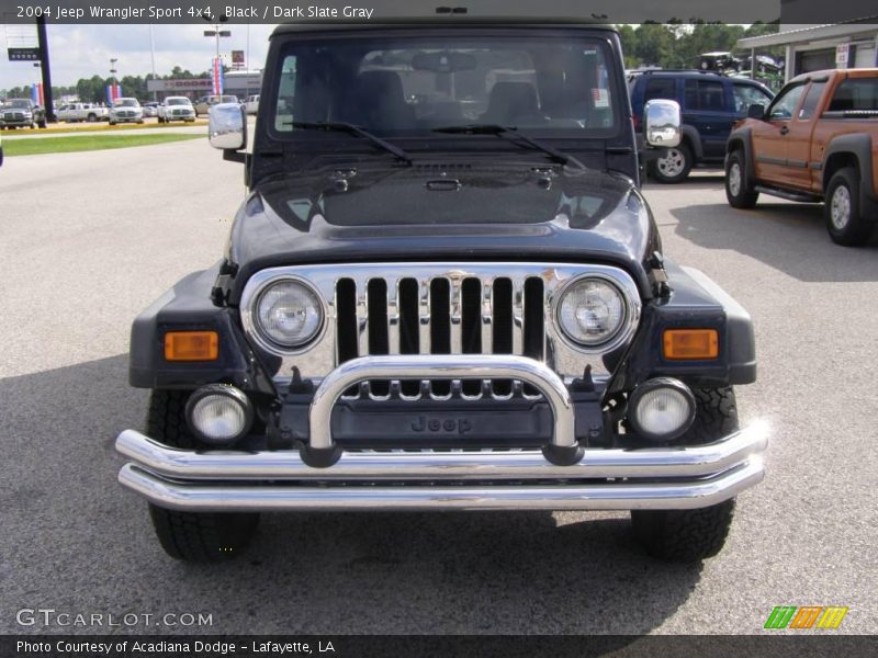 Black / Dark Slate Gray 2004 Jeep Wrangler Sport 4x4
