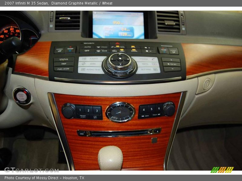 Diamond Graphite Metallic / Wheat 2007 Infiniti M 35 Sedan