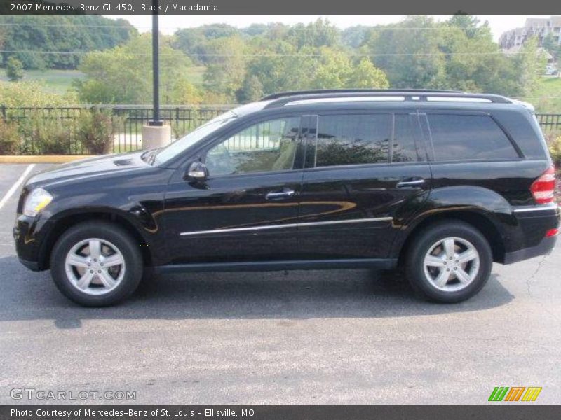 Black / Macadamia 2007 Mercedes-Benz GL 450