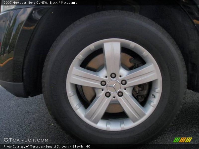 Black / Macadamia 2007 Mercedes-Benz GL 450
