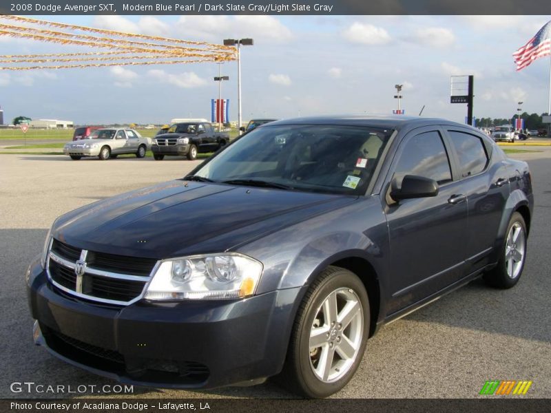 Modern Blue Pearl / Dark Slate Gray/Light Slate Gray 2008 Dodge Avenger SXT