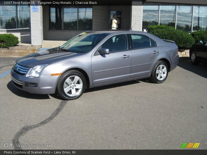 Tungsten Grey Metallic / Charcoal Black 2007 Ford Fusion SE