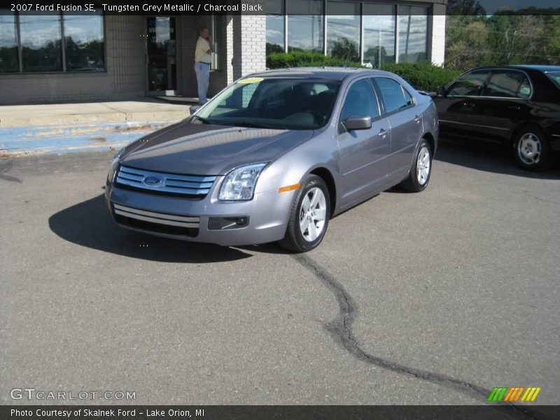 Tungsten Grey Metallic / Charcoal Black 2007 Ford Fusion SE