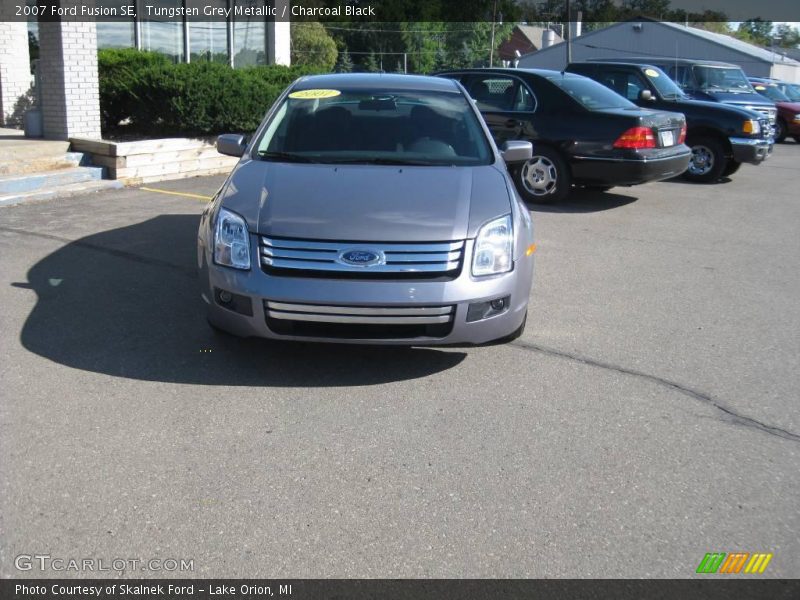 Tungsten Grey Metallic / Charcoal Black 2007 Ford Fusion SE