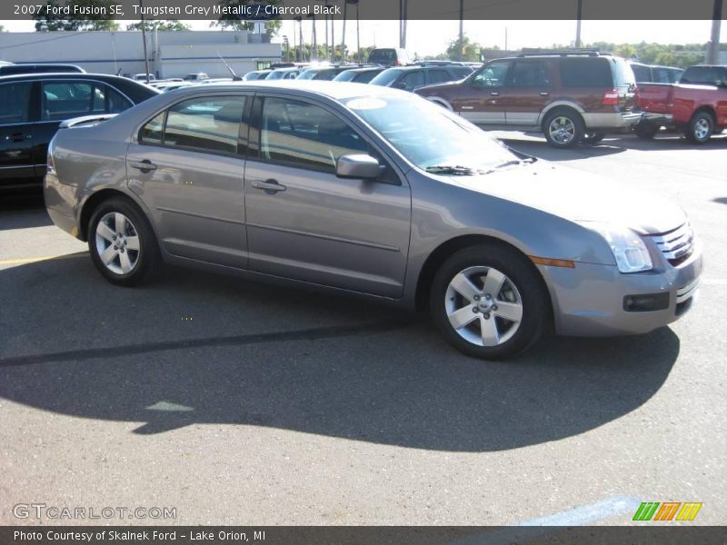 Tungsten Grey Metallic / Charcoal Black 2007 Ford Fusion SE