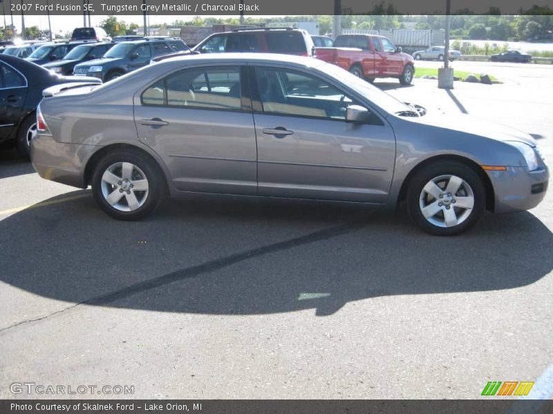 Tungsten Grey Metallic / Charcoal Black 2007 Ford Fusion SE