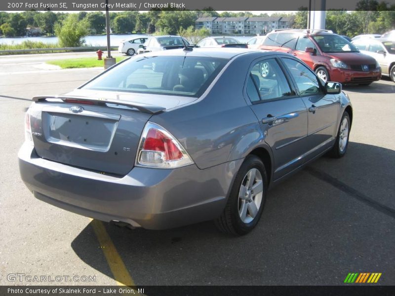 Tungsten Grey Metallic / Charcoal Black 2007 Ford Fusion SE